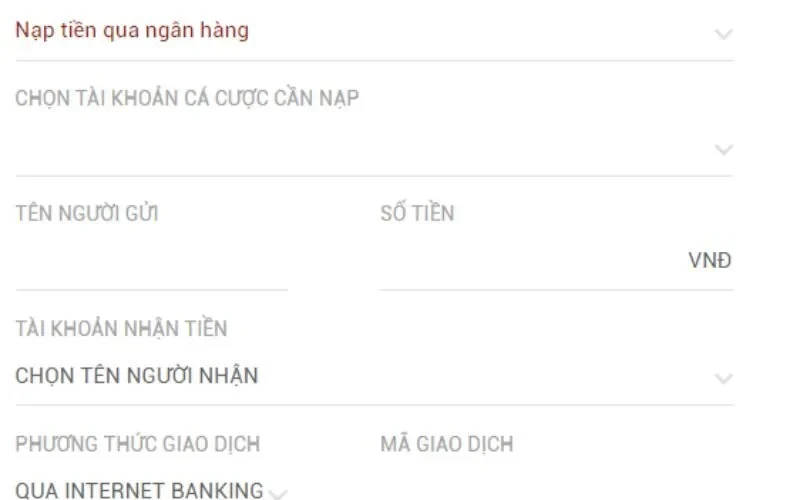 Nạp tiền tại MIBET nhanh chóng, đơn giản