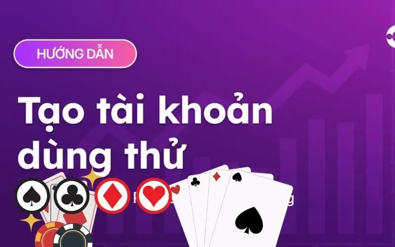 Thành viên có thể sử dụng tài khoản dùng thử của MIBET