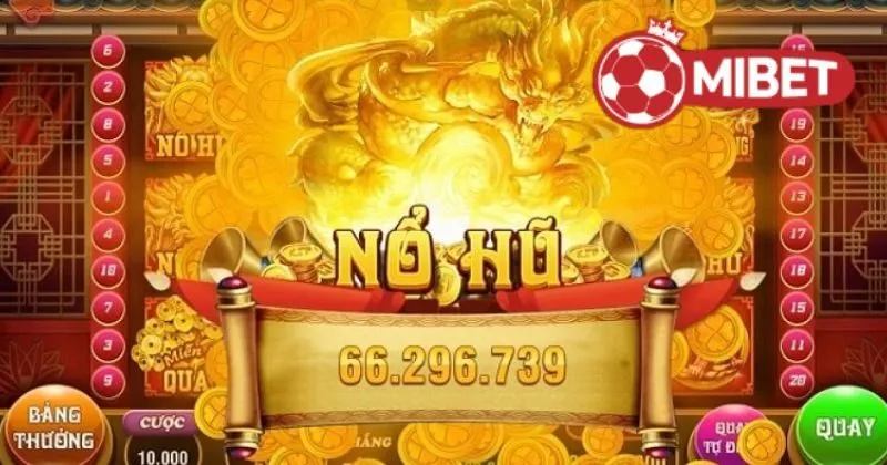 Top game tại Slots Mibet được yêu thích nhất